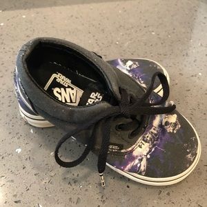 Toddler size 8 Star Wars vans